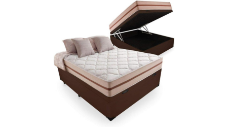 Cama Box com Baú